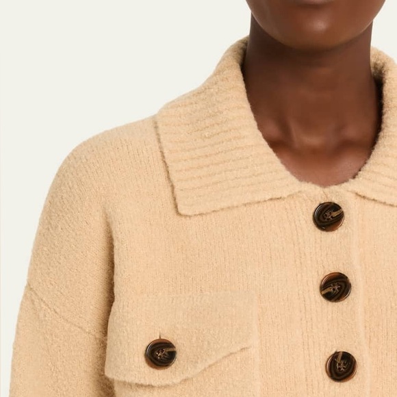 NWT Anna Quan Camel Wool Jacket - Picture 6 of 6